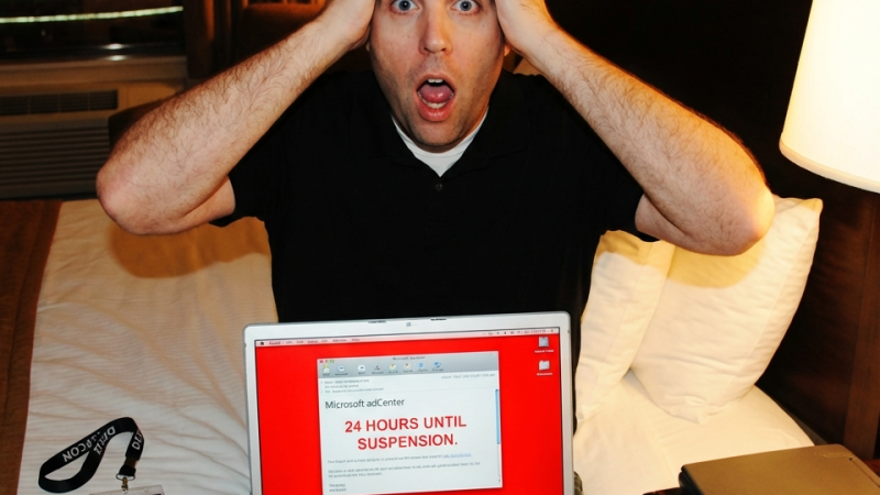 Adcenter Threatens To Suspend Accounts