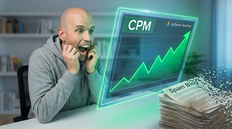 Adsense CPM for the win