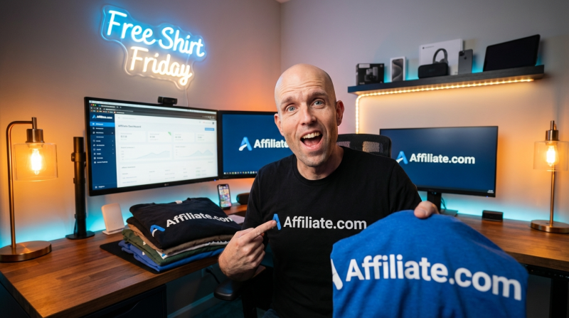 Affilate.com - Free Shirt Friday