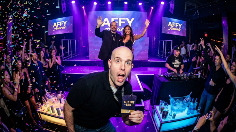 Affiliate Ball at this years Affiliate Summit East with Ice-T and Coco!