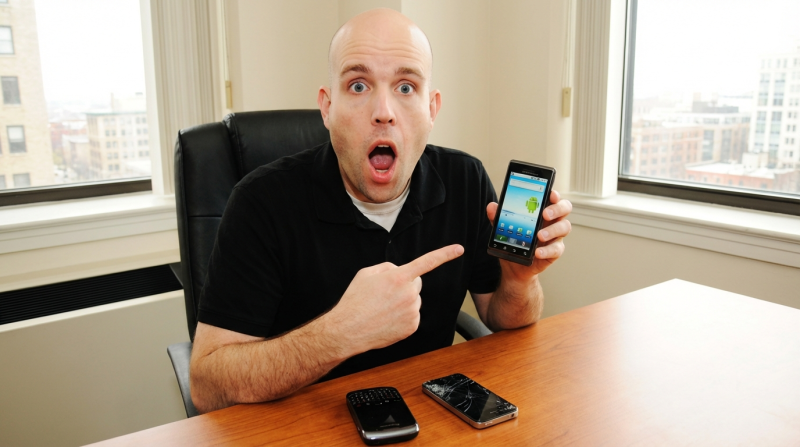 Blackberry Curve To Apple iPhone to Motorola Droid In A Year