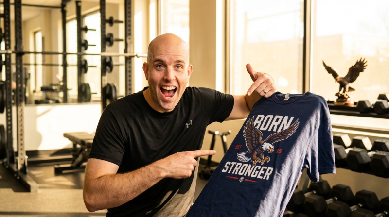 Born Stronger - Free Shirt Friday