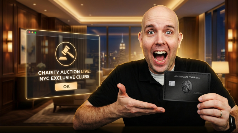 Buy My Amex Black Card For Charity