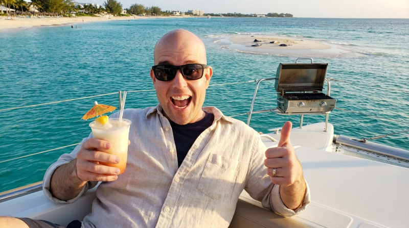 Chillin in Grand Cayman