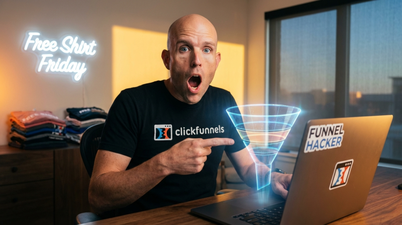 @ClickFunnels gives companies marketing funnels - ShoeMoney FSF