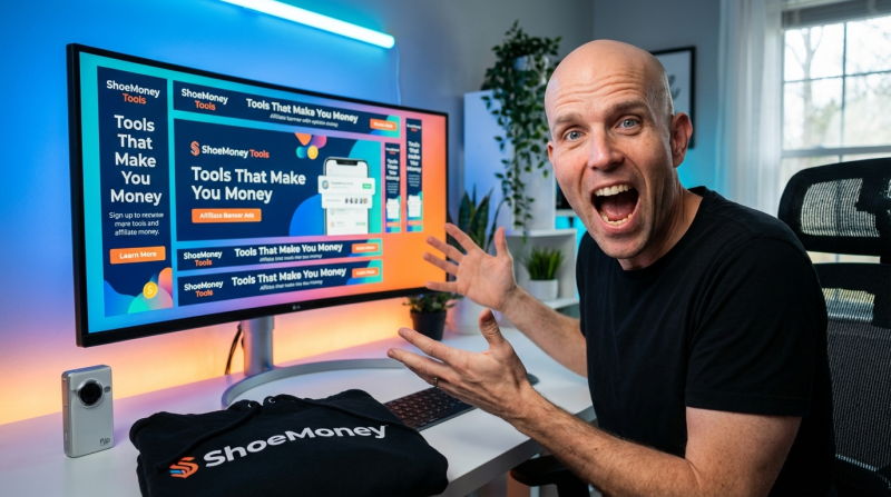Design Banners For ShoeMoney Tools Affiliate Program - Win Prizes