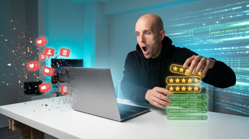 Did you just get trashed online?