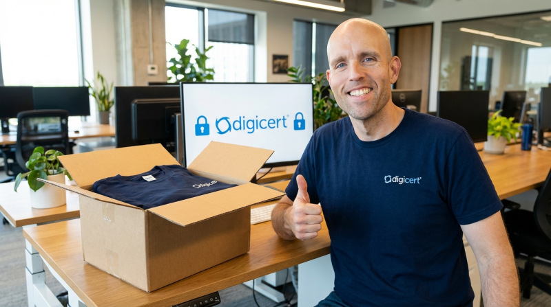 DigiCert - Free Shirt Friday