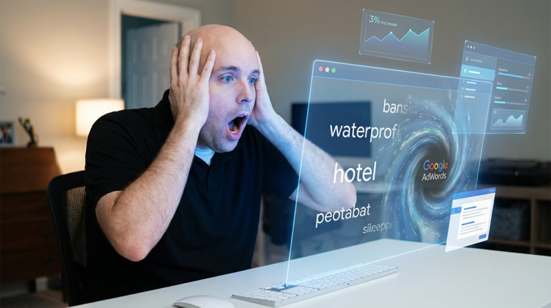 Killing it bidding on misspellings in Adwords?  Your screwed.