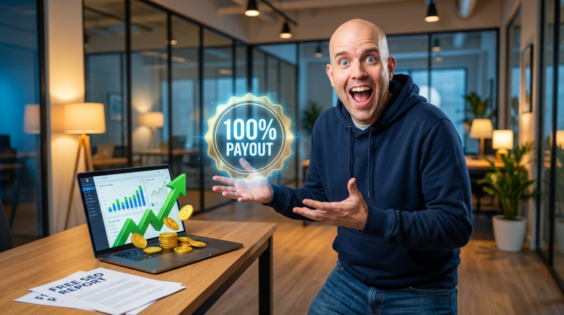 Free SEO Report Continues 100% Payout to Affiliates - promises much higher conversions