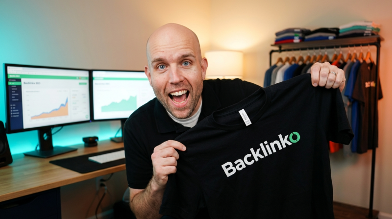 Free Shirt Friday - Backlinko