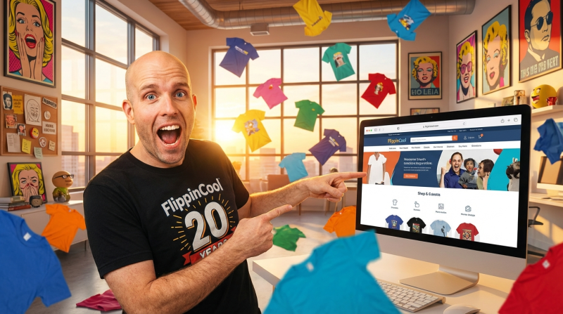 Free Shirt Friday- FlippinCool.com @flippincool_com