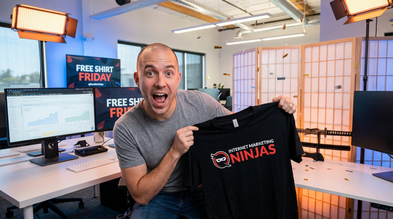 Internet Marketing Ninjas - Free Shirt Friday