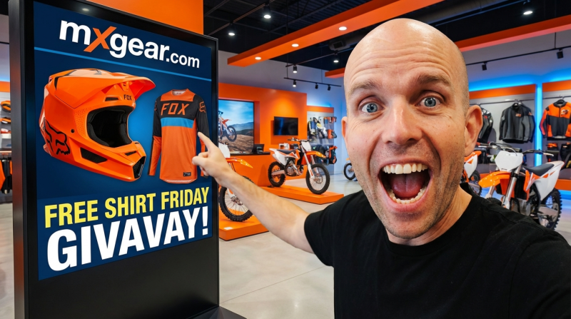 Free Shirt Friday - MotocrossGear.com