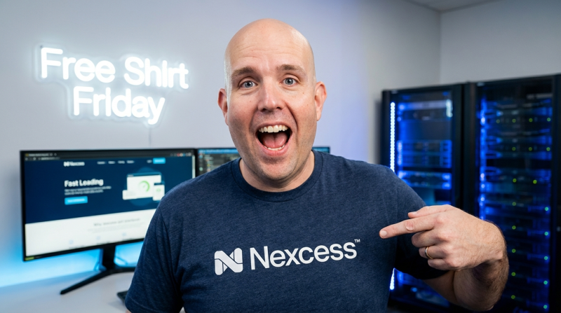 Nexcess - Free Shirt Friday