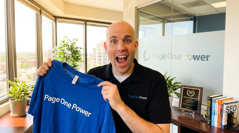 Free Shirt Friday- PageOnePower.com