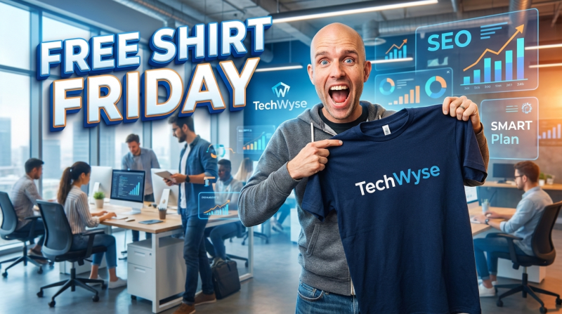 Free Shirt Friday- TechWyse @TechWyse