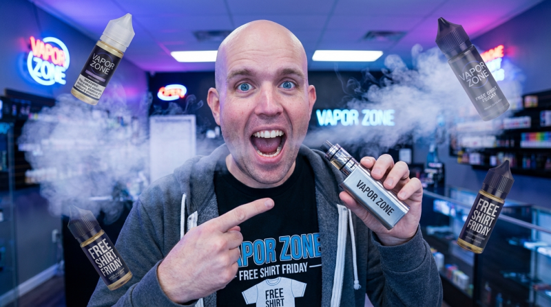 Free Shirt Friday- Vapor Zone @VaporZoneMIA
