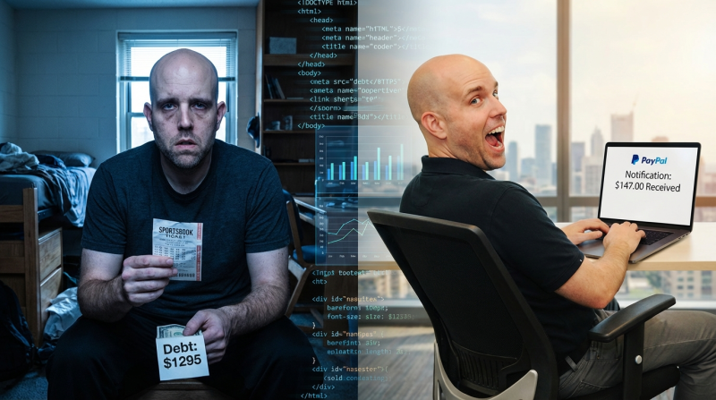 How A $1295 Gambling Debt Turned Me Into An Online Marketer