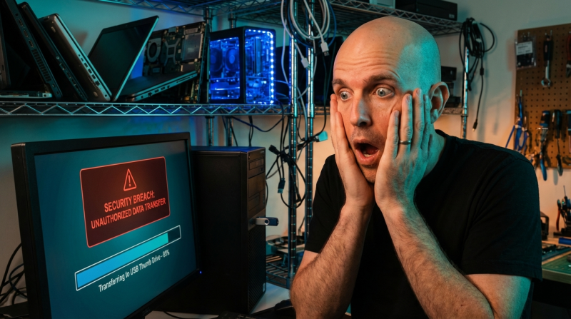 Geek Squad Caught On Video Stealing Porn From Customer's Computer