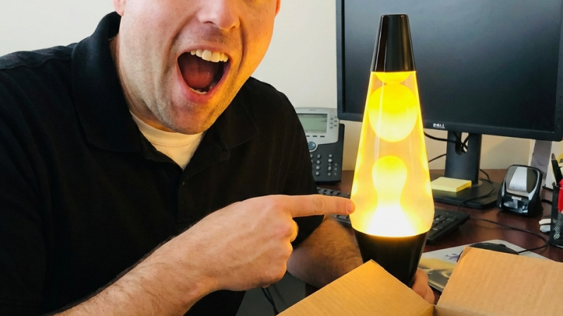 Google Adsense Sent Me A LavaLamp