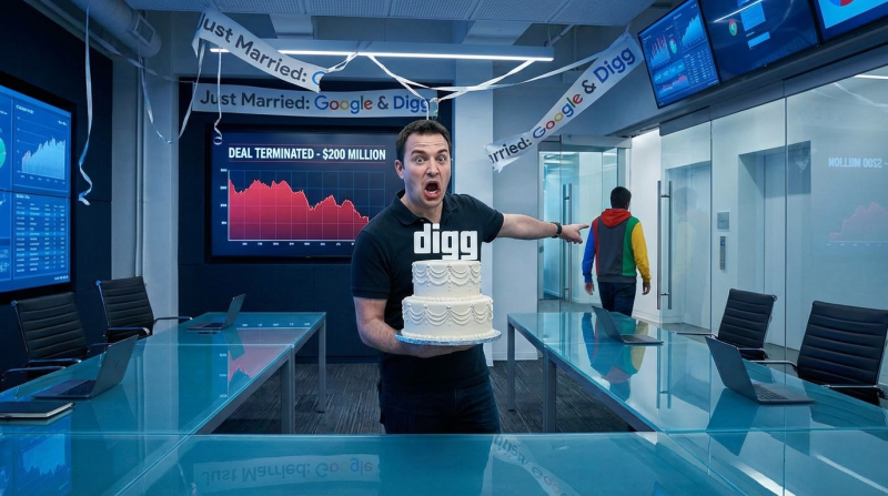 Google Doesn't Dig Digg After All