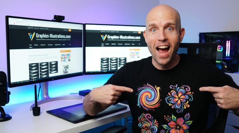 Graphics-Illustrations.com - Free Shirt Friday