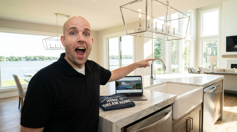 Home to Dream Home - Free Shirt Friday