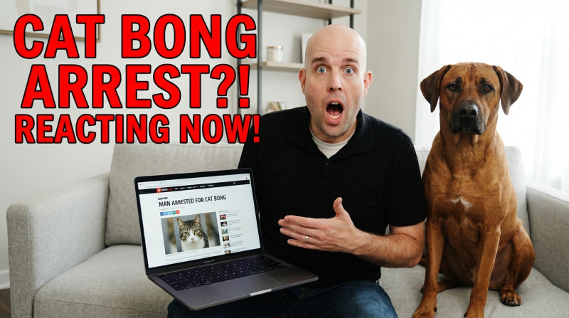 How I Got Arrested For Stuffing My Cat In My Bong and Getting It High