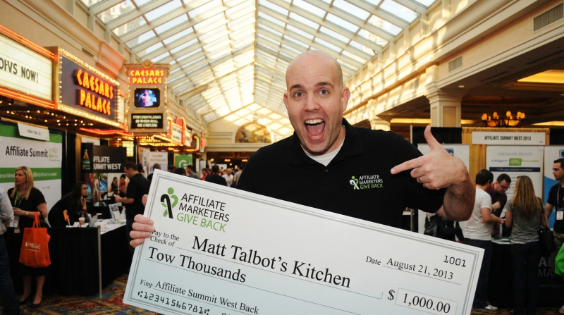 I will rep your brand out at Affiliate Summit West 2013 (for charity)