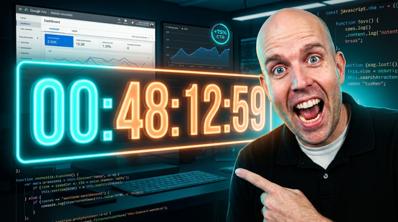 How I Increased My Click Through Rate By 75% With A Dynamic Countdown Timer In Adwords