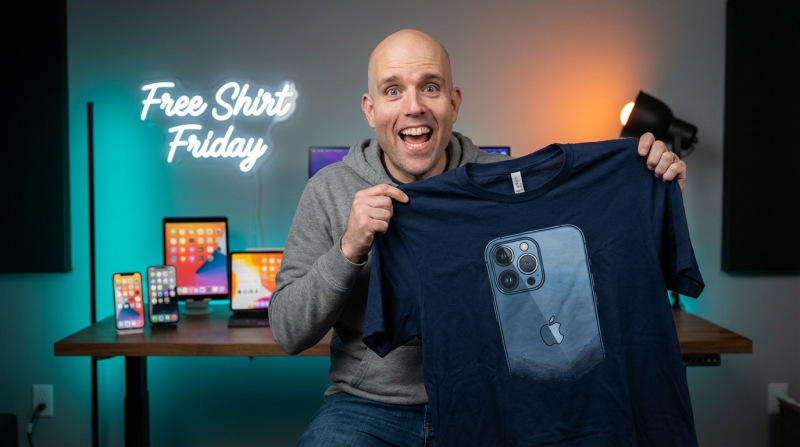iPhone Addict - Free Shirt Friday