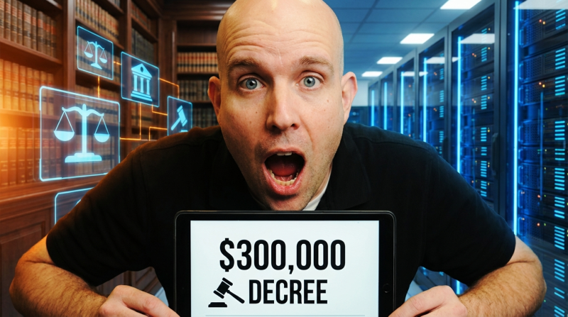 Jury Awards 300,000 in damages from blogger