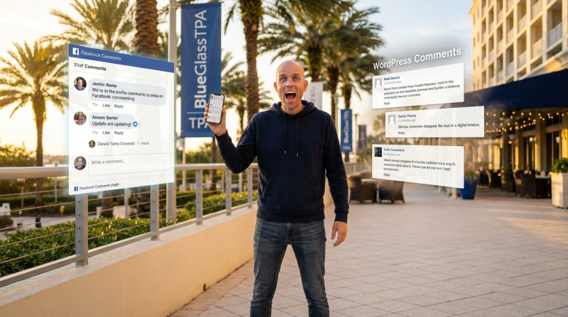 Just Getting Back From BlueGlass TPA