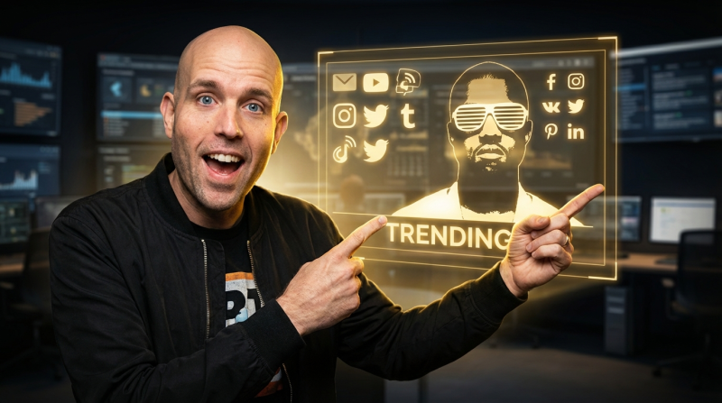 Kanye West marketing genius?