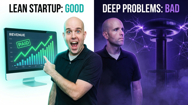 Why the Lean Startup Model is Good AND Bad