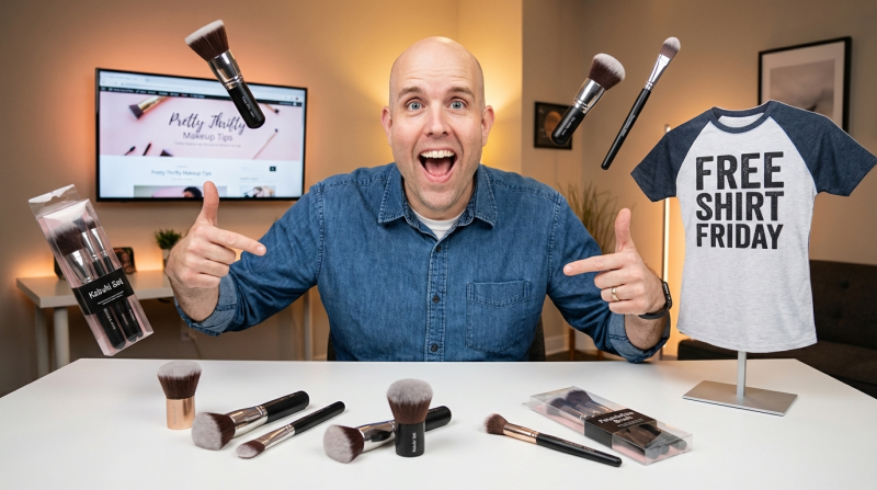 Makeup Brush Studio - Free Shirt Friday