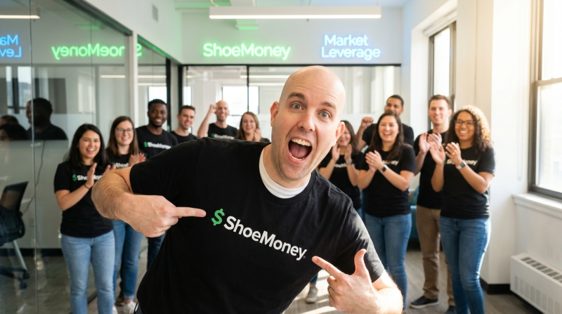 Market Leverage Staff - ShoeMoney Shirt Spotting