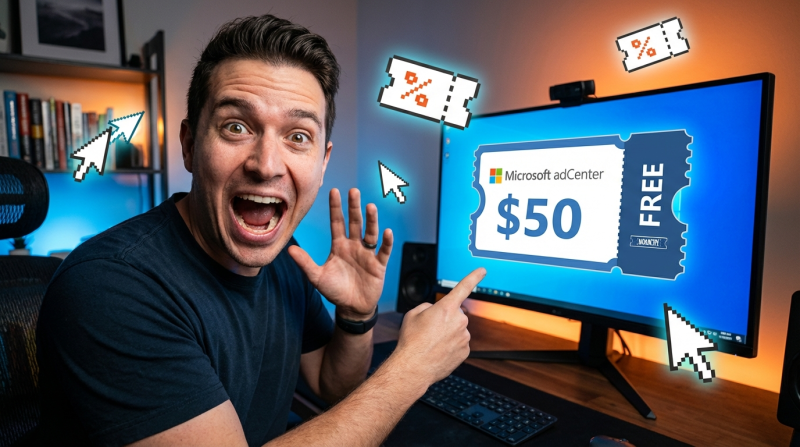 Microsoft Adcenter Coupon For Free 50$