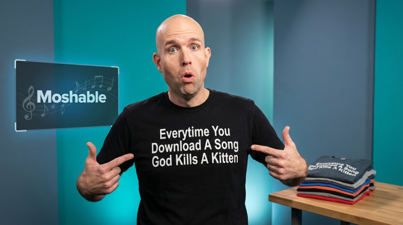 Moshable - Free Shirt Friday