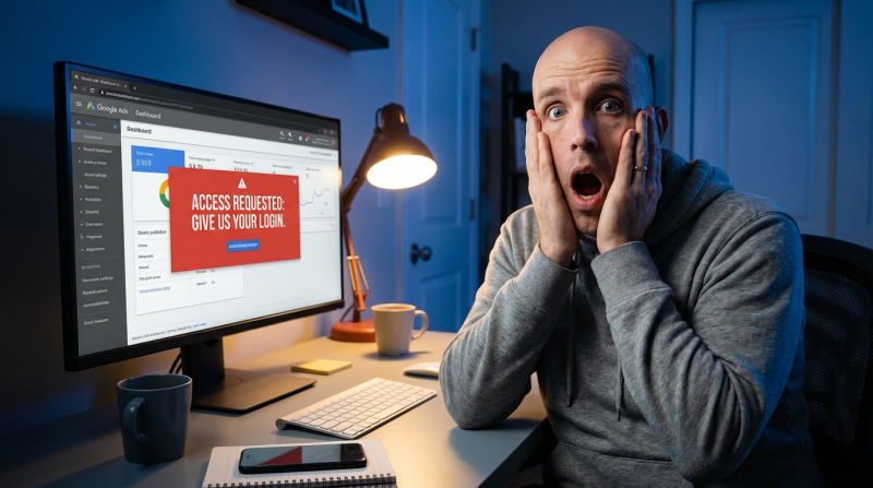 My Affiliate Company Is Demanding To Get My Adwords Login