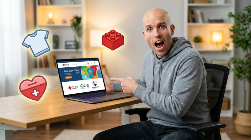 My Big Give - Free Shirt Friday