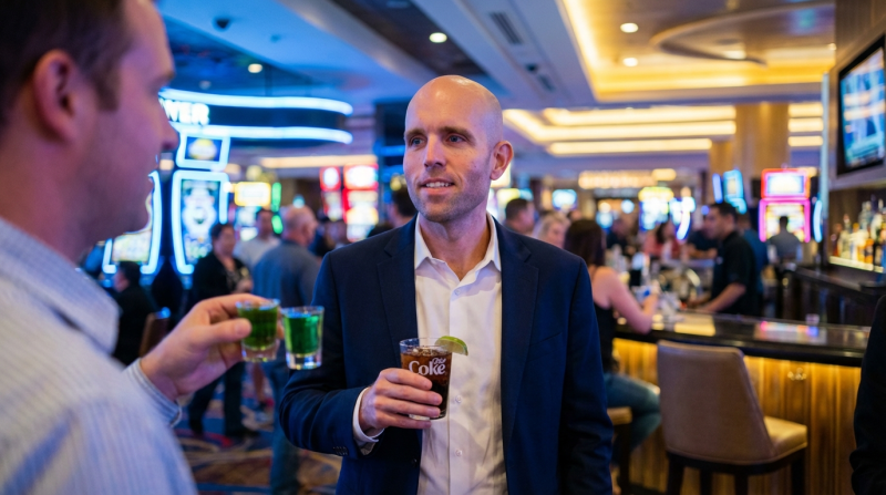 My First Conference....  Sober