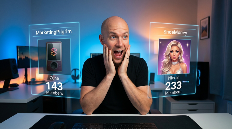 MyBlogLog Marketing Contest - Microsoft Zune Vs Nicole