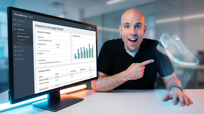 New ShoeMoney Tools Adwords Campaign Builder