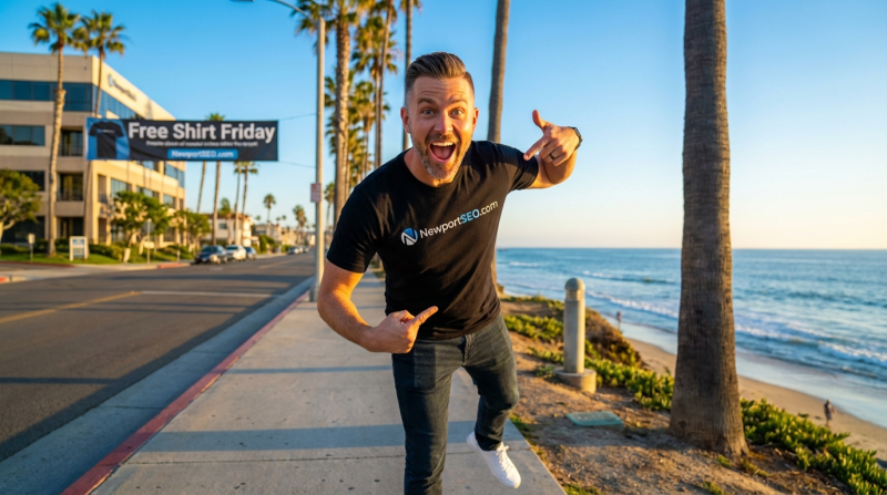 NewportSEO.com - Free Shirt Friday