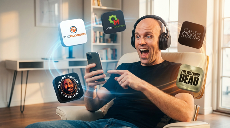 Podcasts I listen to