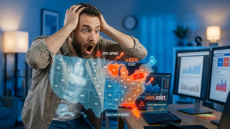 Tip: How to maintain good CPC's on Facebook during a presidential race