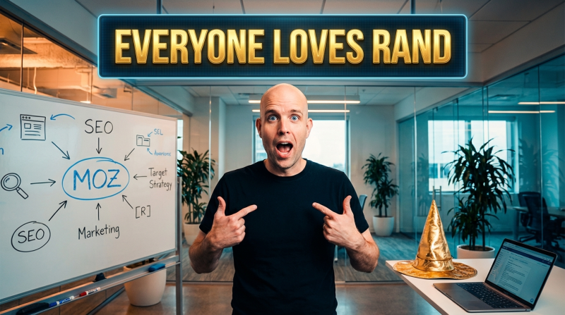 Rand Fishkin believes everyone loves him, oh and outing is great!