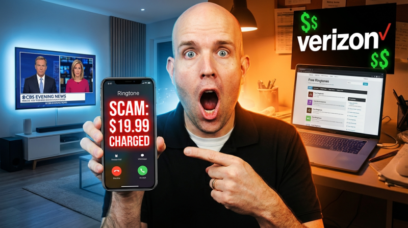 Ringtone Scams Exposed on CBS Evening News Tonight